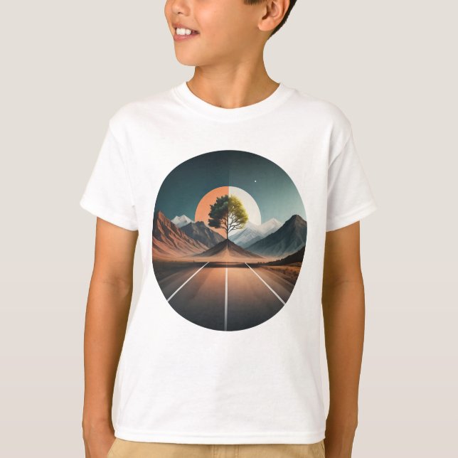 Camiseta Árvore do deserto (Frente)