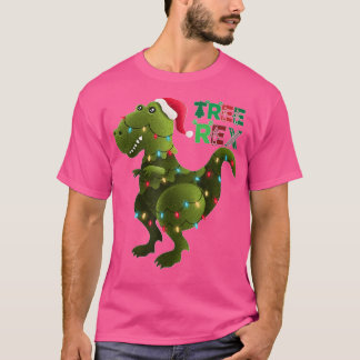 Camiseta Árvore do Dinossauro de Natal Re Pajamas Men Boas 
