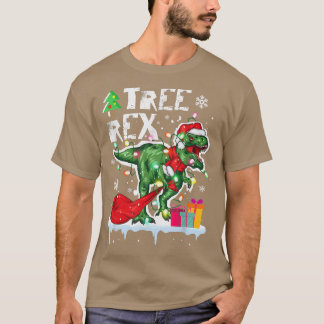 Camiseta Árvore do Dinossauro de Natal Re Pajamas Men Boas