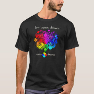 Camiseta Árvore do espectro do autismo