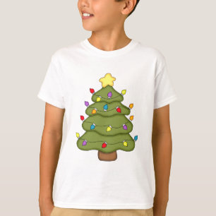 Camiseta Árvore do feriado do Natal