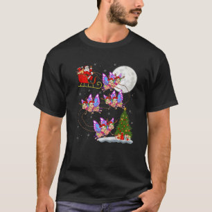 Camiseta Árvore do Natal Ilumina Papais noeis Engraçados An