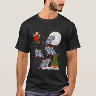 Camiseta Árvore do Natal Luz Papais noeis Engraçados Andand