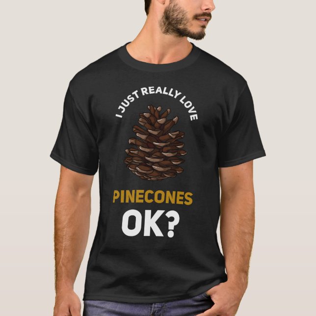 Camiseta Árvore do Pinecone Gift Pine Cones (Frente)