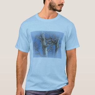 Camiseta Árvore do sicômoro contra artigos do céu do