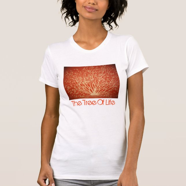 Camiseta Árvore do t-shirt da vida (Frente)