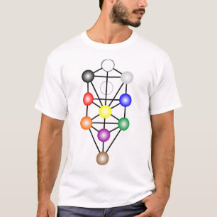 Camiseta Árvore do t-shirt dos homens da luz da vida