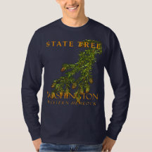 Árvore do Território de Washington O Abeto Ocident