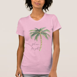 Camiseta Árvore Dourada de Palm Chic