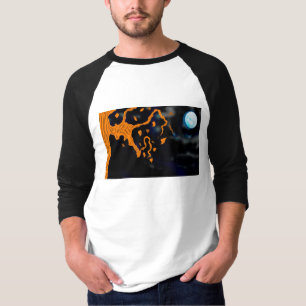 Camiseta Árvore e Lua