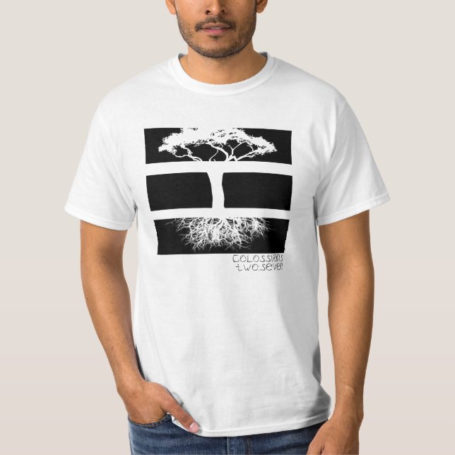 Camiseta Árvore enraizada (Frente)
