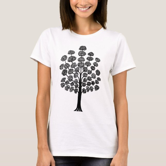 Camiseta Árvore Estilizada (Frente)