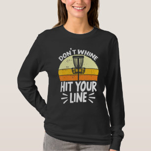 Camiseta Árvore Estúpida de Golfe de Disco Ataca Sua Linha 