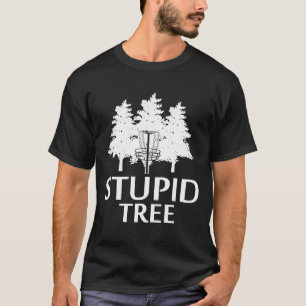 Camiseta Árvore Estúpida Disc Golf Golfe de Disco