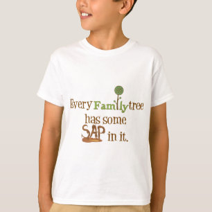 Camiseta Árvore Familiar Engraçado