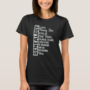 Camiseta Árvore Familiar Personalizada, Genealogia para Gen