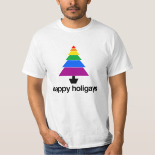 CAMISETA ÁRVORE FELIZ DE HOLIGAYS - .PNG
