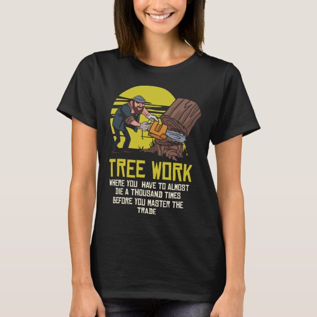 Camiseta Árvore funciona (Frente)