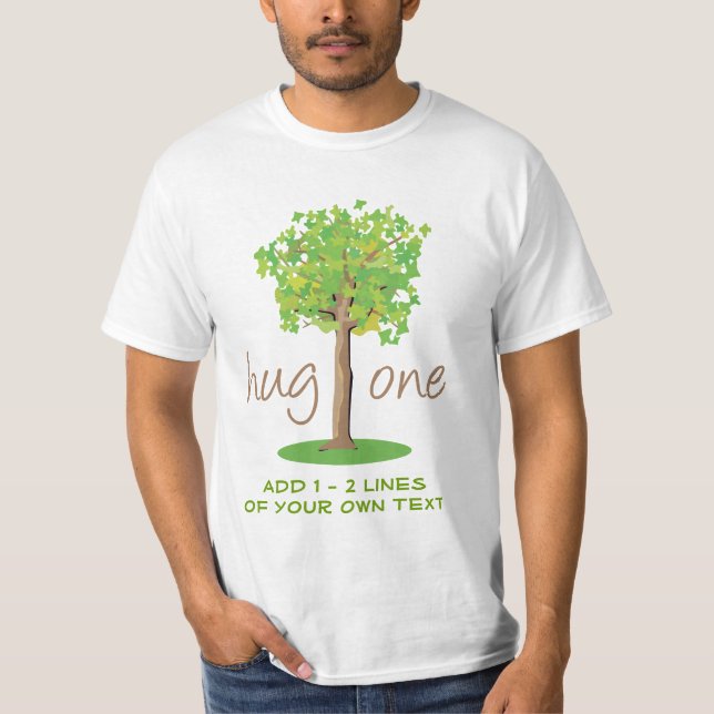 Camiseta Árvore Hugger (Frente)