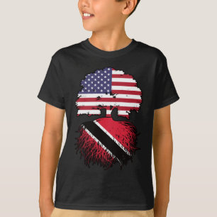 Camiseta Árvore norte-americana Trinidad e Tobago (Trinidad