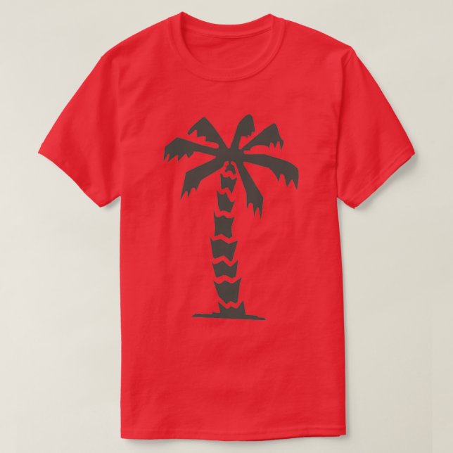 Camiseta Árvore Palm Afrika Korps (Frente do Design)