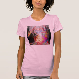 Camiseta "Árvore parte superior da arte das mulheres da