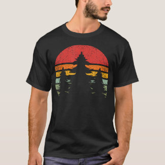Camiseta Árvore Pinha Espinheira Sunset Viagem Summer Hikin