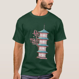 Camiseta Árvore Rosa Sakura Bonito Flor Japão Cher