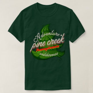 Camiseta Árvore selvagem Adventure Pine Creek Pensilvânia