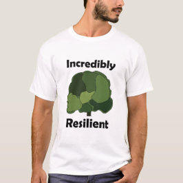 Camiseta Árvore Sicômoro Incrivelmente Resiliente Inspirado