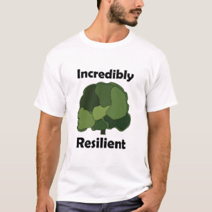 Camiseta Árvore Sicômoro Incrivelmente Resiliente Inspirado