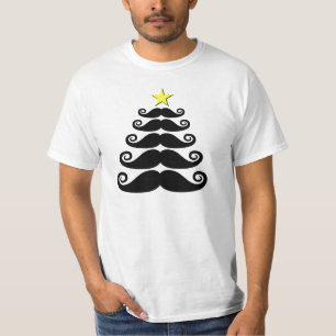 Camiseta árvore Stache-mas