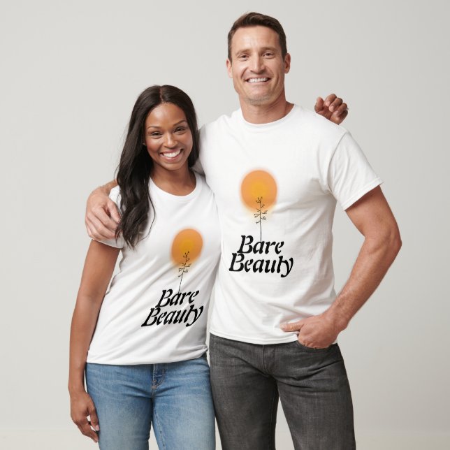 Camiseta Árvore Sunlit Minimalista (Unissex)