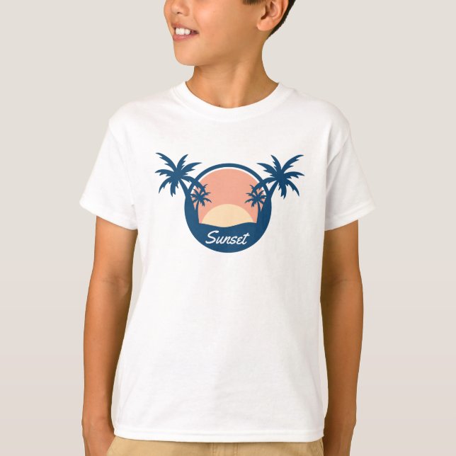 Camiseta Árvore Sunset (Frente)