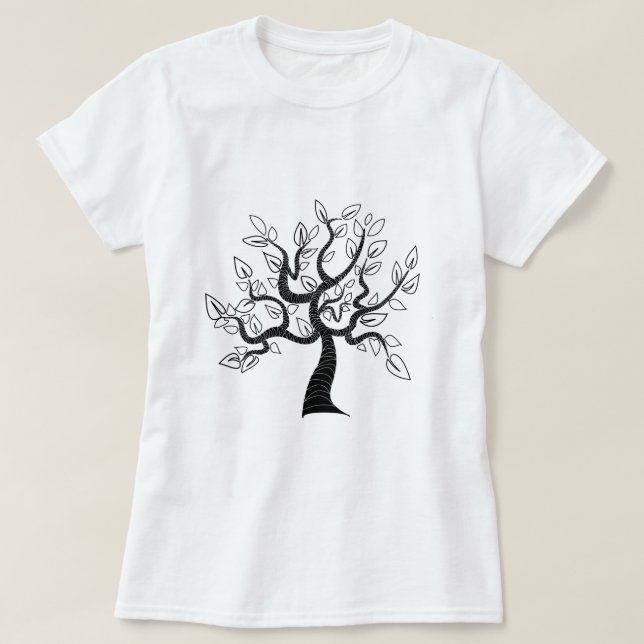 Camiseta Árvore T-Shirt (Frente do Design)