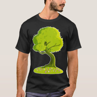 Camiseta árvore verde 1
