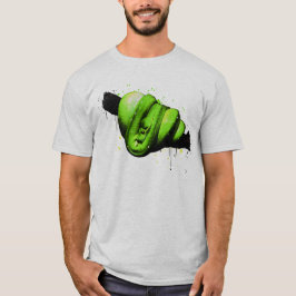 Camiseta Árvore Verde Píthon Água-Cor