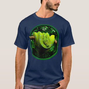 Camiseta Árvore Verde Python CobraReptile Keepers
