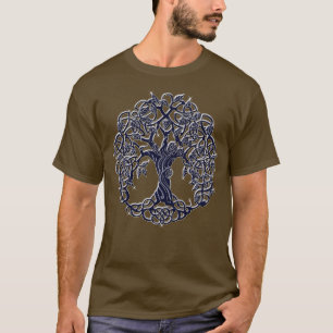 Camiseta Árvore viva azul