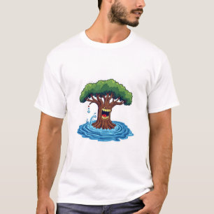 Camiseta Árvore Zangada no Enchente