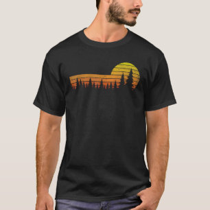 Camiseta Árvores ao ar livre Natureza Vintage Forest Natu
