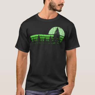 Camiseta Árvores da Natureza Selvagem Floresta Caminhada