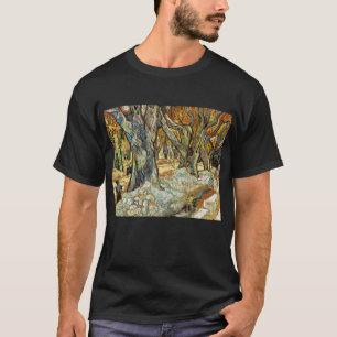Camiseta Árvores De Grandes Aviões De Vincent Van Gogh