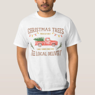 CAMISETA ÁRVORES DE NATAL