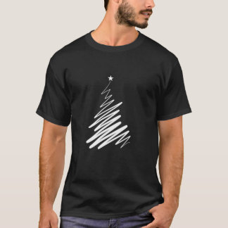 Camiseta Árvores de Natal bonitas Meninas Mulheres Natal Na