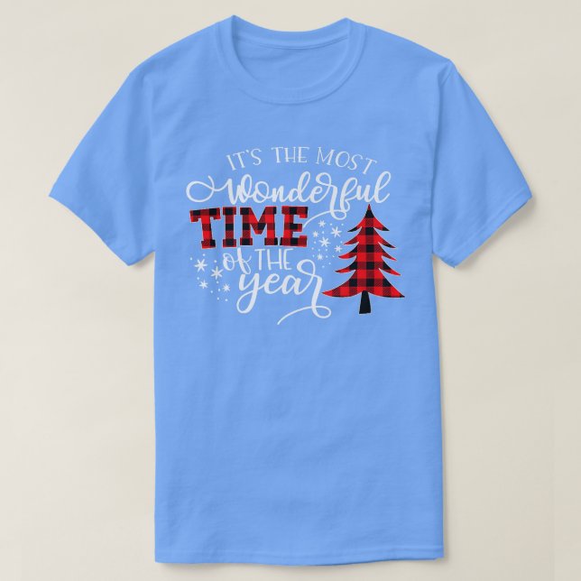 Camiseta Árvores De Natal É A Época Mais Maravilhosa Do (Frente do Design)