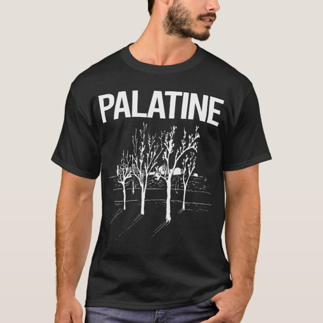 Camiseta Árvores de Rua Palatine (Frente)