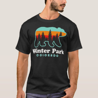 Camiseta Árvores de Urso Viagem do Colorado, no Winter Park