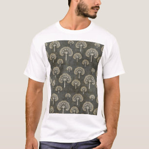 Camiseta Árvores em T-Shirts masculinas de inverno
