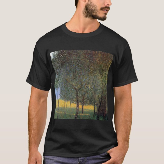 Camiseta Árvores frutas, Gustav Klimt (Frente)